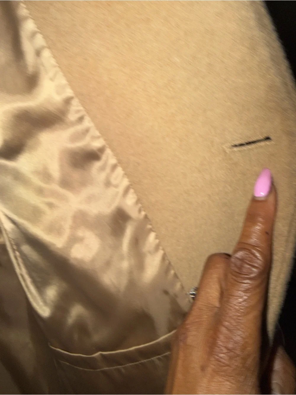 Jos. A. Bank Camel Wool Pea Coat